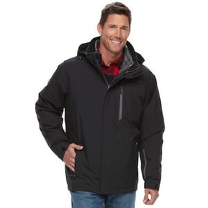 free tech men's softshell jacket